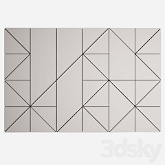 吾莫design采集到背景墙  木饰面