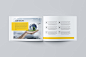 Minimal Business Brochure II : This Brochure is an ideal way to showcase your Profile. it’s Clean, modern and simple design ideal for Business. It is a Horizontal design, available in A5 and Letter paper formats. It contains 16 pages.