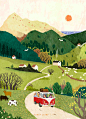 Country Road :: Behance