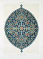 1877年一本古迹上发现的7世纪到8世纪末之间的伊斯兰纹饰。 ​ ​​​​