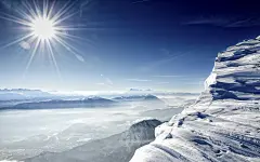 大自然的唯美雪景桌面壁纸-壁纸下载-www.pp3.cn