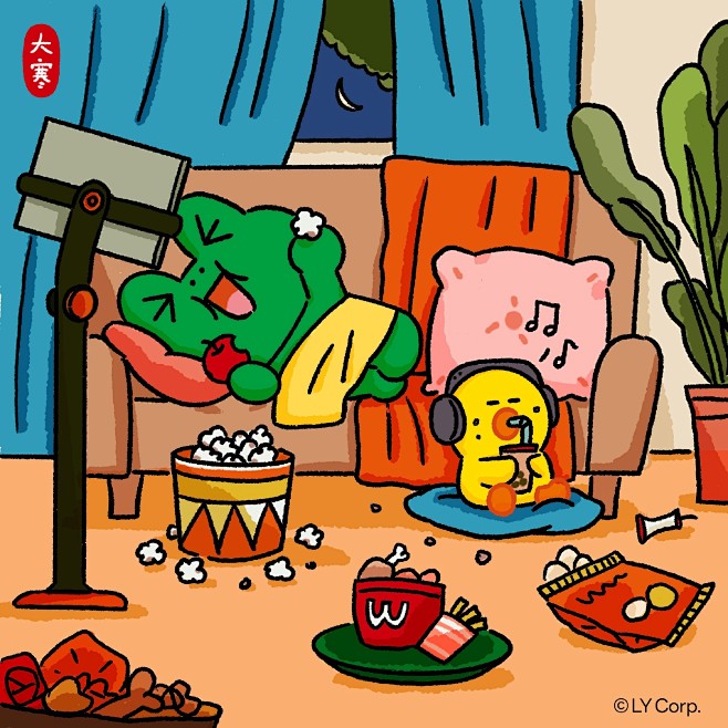 @LINEFRIENDS_CHINA 的...