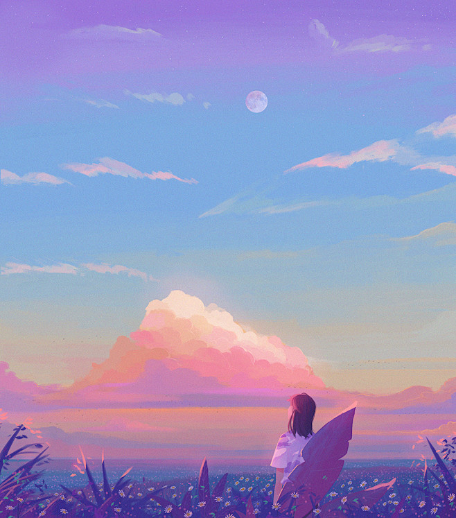 赠予你彩云与明月_MORNCOLOUR_...