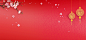 2018年新年大气中国风红色banner高清素材 梅花 免费下载 页面网页 平面电商 创意素材