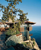 cliff top house, Big Sur, California