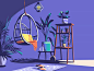 I'm just gonna sit here and do nothing. Reasoning by ranganath krishnamani   #dribbble #dribbblers #design #illustration