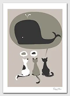猫之插画图集丨绘画动画素描水彩手绘临摹案例