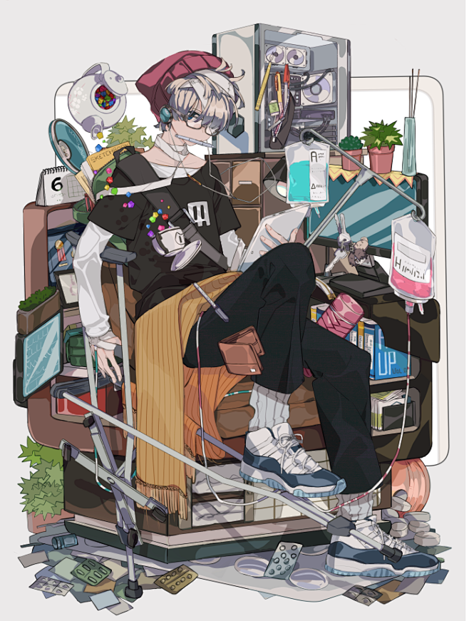 「IV drip」/「ダエ」のイラスト ...