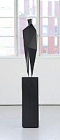 Xavier Veilhan David (faceted), 2011. Carbon, varnish, plywood, titane. 223 x 33 x 33 cm. (via Xavier Veilhan | Andréhn-Schiptjenko): 