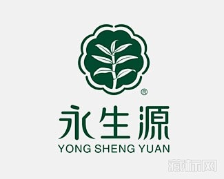 永生源生物logo设计