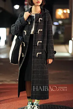 【图】萌妹型女连连看，养眼穿搭来加分！海报时尚网日本街拍之古着聚集地原宿篇223期：运动风格翻开春日新篇章！