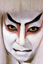 Kabuki performer. 1961, Japan