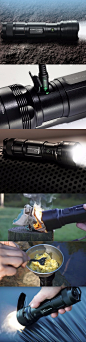 World's Strongest 2400 Lumen Wicked Laser Flash Torch Mini EDC Survival Tactical Flashlight