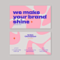 Free vector flat design business card template