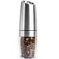 Electric induction pepper grinder gravity induction grinder home pepper salt grinder USB rechargeable models