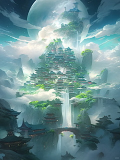 Z星空之下采集到AI数字艺术
