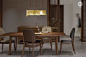 信使之函 长餐桌 – 半木BANMOO – 新中式, 原创, 实木家具, 高端家具