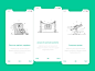 #ui设计# app界面设计引导页灵感创意分享 ​​​​-UI设计网uisheji.com -