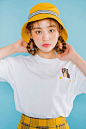 곰돌이 사랑에 빠졌네 tee  - 아이스크림12(icecream12) : ★아이보리,핑크★포켓 디테일에 곰돌이자수!! 적재적소의 귀여운 자수디테일이 심장폭행/* 과하단 느낌없이 러블리함만 잔뜩 챙긴 티셔츠랍니댱