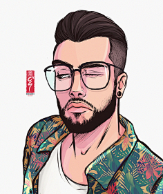 头像,型男,油头左手可乐右手香烟采集到【 型男素材 】采集#男士风尚