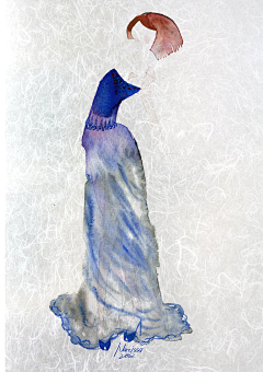 十二月*采集到文艺插画