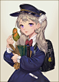 ❤关注公众号：星期五治愈星球，精美插画天天更新❤ 
 and parrot, Rina Ma : VIDEO：https://www.bilibili.com/video/av29082922