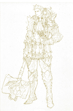 ChEN_打鸡血ing采集到线稿