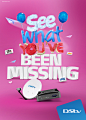 DSTV : Creatives for DSTV "See What You've Been Missing" Campaign run in Liberia and Sierra Leone.