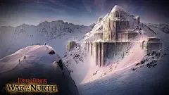 电子游戏 - The Lord Of The Rings: War In The North  游戏 魔戒 城堡 风景 Snow 冬季 电子游戏 壁纸
