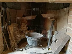 砌体壁炉手工制作的
