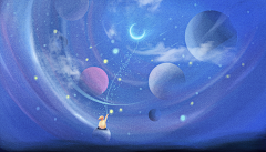 大饼xiis采集到星空背景