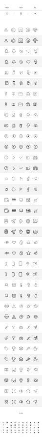 230 Wireframe Icons | GraphicBurger