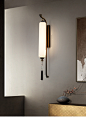 四季家园 日式壁灯侘寂风现代简约新中式创意个性极简客厅卧室-tmall.com天猫