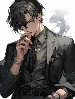 AI绘图｜痞帅男友