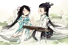 沉堇的插画_剑侠情缘网络版3_GACHA网易二次元社区 #小清新# #治愈系# #背景图# #壁纸#