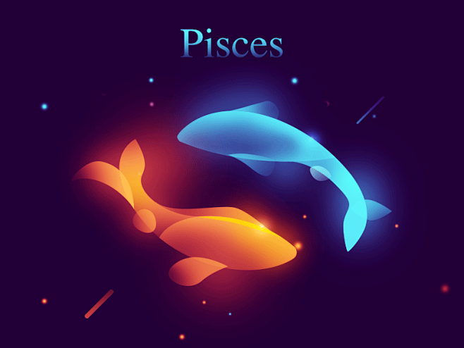 双鱼座插图星座双鱼座