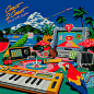 Digital Art  graphic design  music illlustration