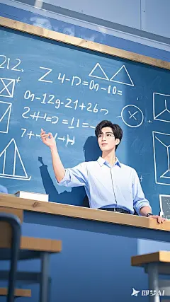 数学讲师海报背景