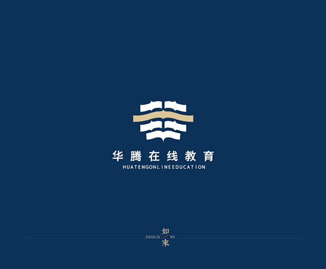 学LOGO-华腾在线教育-教育logo-...