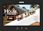 Real estate house property web banner template