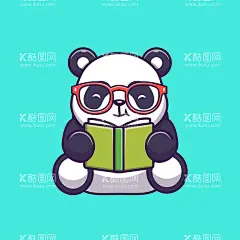 卡通熊猫  - 源文件下载【酷图网】卡通熊猫素材,熊猫,海报素材,可爱,熊猫素材,图片,卡通熊猫,插画,插图,素材,元素,矢量,卡通,手绘,手绘熊猫,标志,logo,简约,图案,图标,熊猫插画,儿童绘本,矢量熊猫,动物,卡通动物,小熊猫,简笔画,形象,趣味,印花,时尚,Q版,国宝,大熊猫,呆萌,卡通大熊猫,阅读,看书,戴眼镜,学习