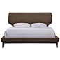 BETHANY QUEEN BED FRAME  (MOD-5237) : (MOD-5237) Broad and luxurious, the Bethany queen size platform bed is an instant centerpiece for any modern bedroom. Mid Century Modern Bed. Mid Century Bed