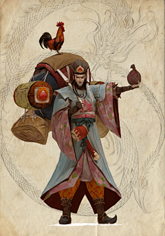 童帝采集到画师 ADRIAN SMITH