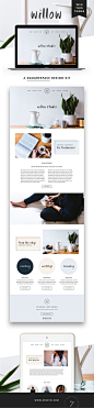 GIVEAWAY! Introducing our latest web design for Squarespace, Willow! If you’ve been thinking about sprucing up your blog or web design, there&#;39s no time like the present. Simply follow us @Station Seven | Blogging, Web Design, + Entrepreneur Tips a