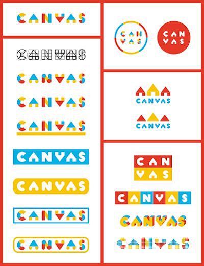 幼儿园logo：CANVAS（キャンバス...