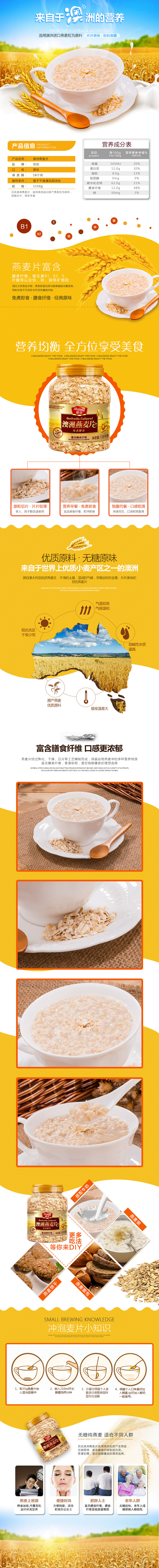 澳洲燕麦片详情页