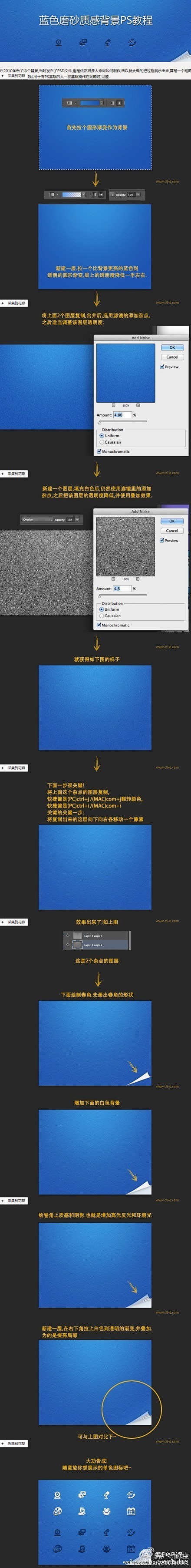 #PS教程#利用渐变加滤镜轻松打造质感磨...