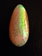 罕见的蛇纹蛋白石，埃塞俄比亚
【月满轩尼诗】假如石头会开花，你知道它多美吗？_月满轩尼诗吧_百度贴吧
