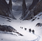 Mountain Path, Artune Studio : Concept Art sample by our concept artist Reza Afshar