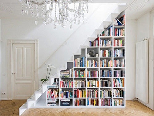 楼梯书柜